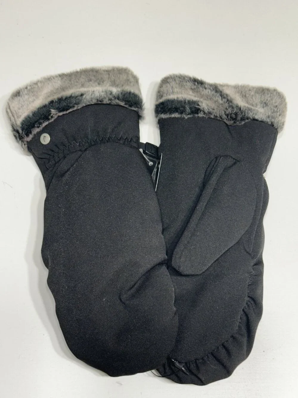 HEAD Mittens New Black Lined Large Ladies